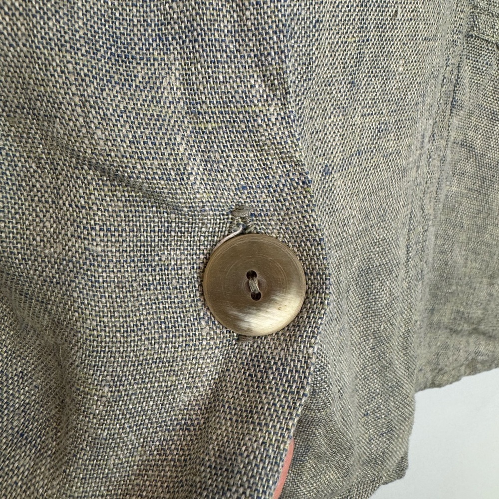 Flax Linen Button-Up - Picture 6 of 7